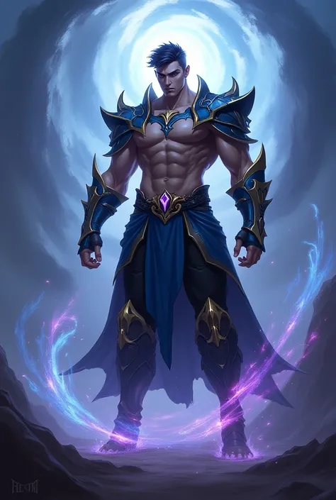 Imagine Cecilion in human form from Mobile Legend 