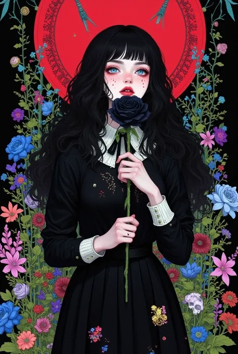 Gothic art style 哥特艺术风格插画