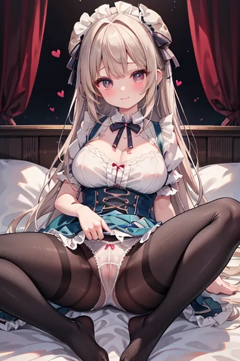 8k、 Best Quality 、  Maximum Clarity and Clarity  、  very detailed 、Beautiful art、  very detailed、Biologically correct body、 textured skin、 A kind smile、Maternal、  plump ass  、Erotic face、see-through clothing 、Large Breasts、(((  lace panties with luxurious ...