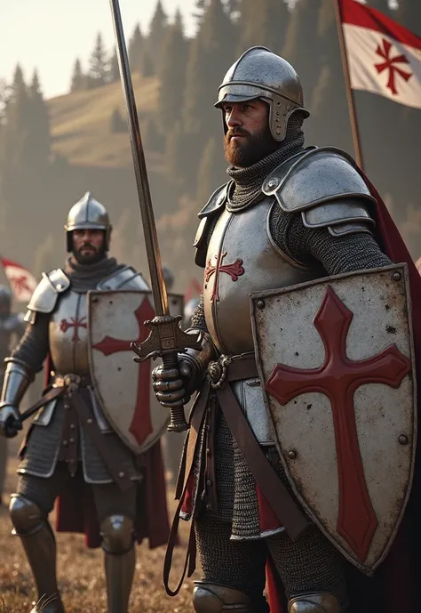 Crusader warriors