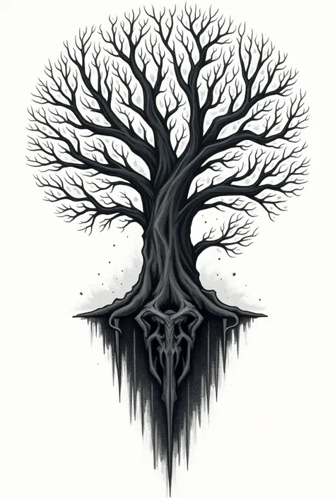 Arbre viking tattoo
