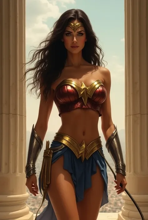 Wonder Woman without clothes