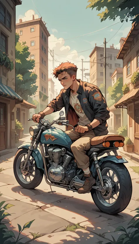 the young motorcycle messenger was mentioned in dispatches during the war.