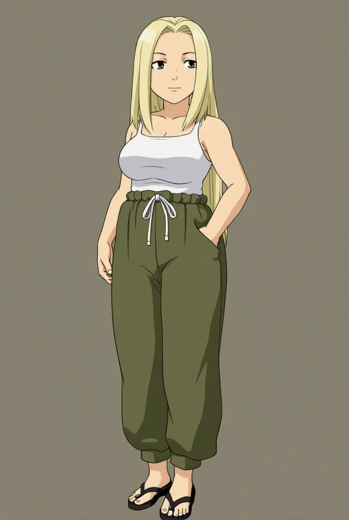 Make the "Tsunade" from the anime "Naruto" hentai.