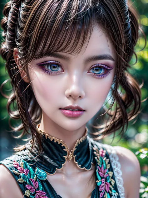 QualityRealistic,(photorealistic Realism),((high resolution)),((intricately detailed digital art)),ultra realistic texture skin,ultra realistic texture hair,ultra quality,professional photography,ray trace,golden ratio),Eyes(sharp focus,no blurry, absurd q...