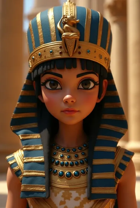 3d Illustration Of An Egyptian Pharaoh Boy