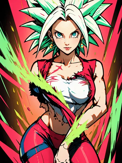 (masterpiece, best quality, ultra-detailed,  highres ,  best illustration ),  a girl,beautiful xyzkefla super saiyan cowboy phot...