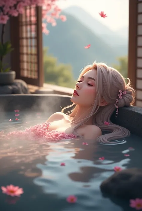 Yuki Asuna bath

