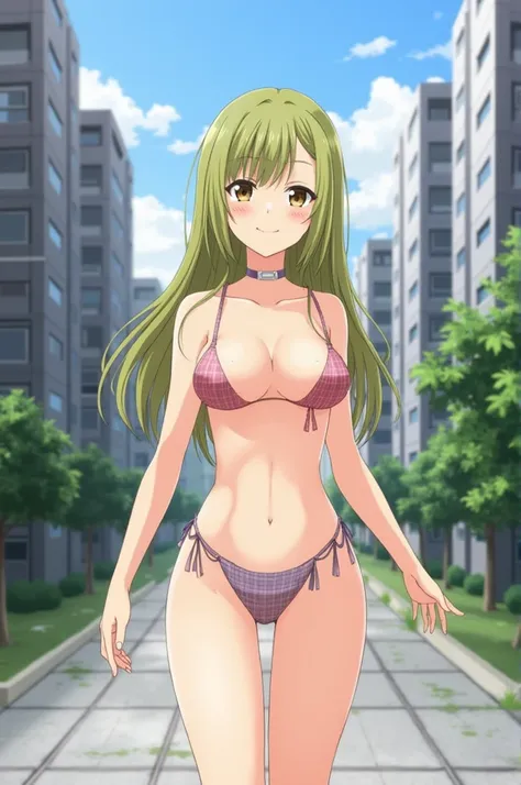 Anime Girl Characters Naked City Walking Shame Hentai 18+