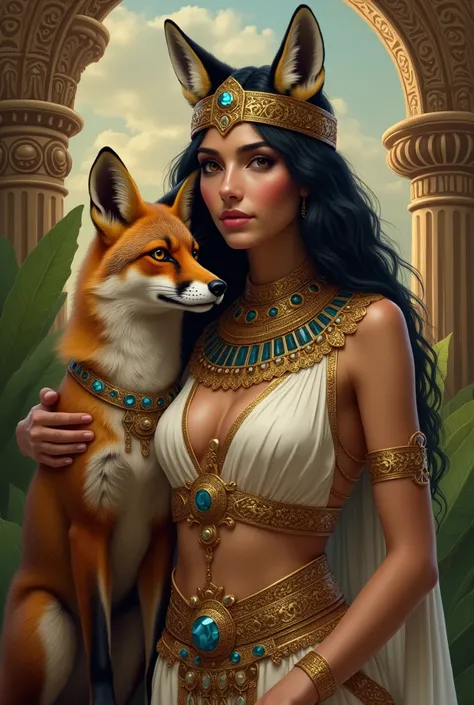 Cleopatra and Fox together