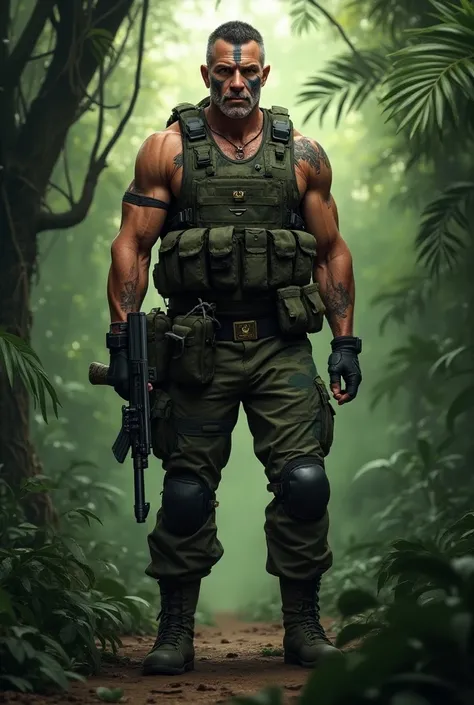 A jungle warrior is a military man with a course of operations in the jungle
