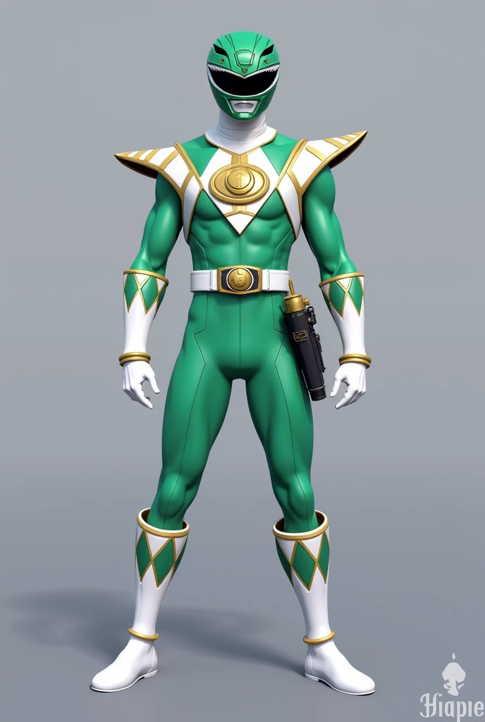 Green Ranger and Master chief mashup