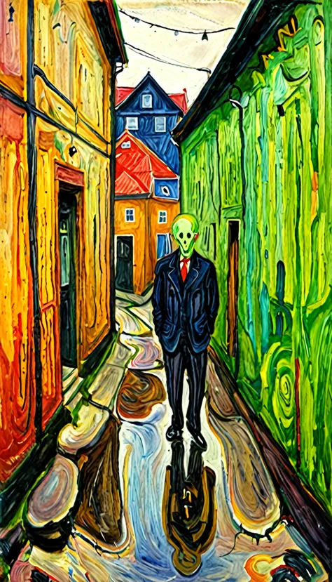 mnch, munch, creepy alley,