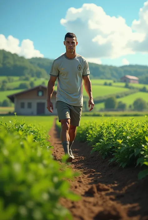 Ronaldo farming 