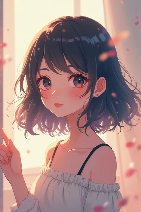 Attractive anime Lofi thumbnail