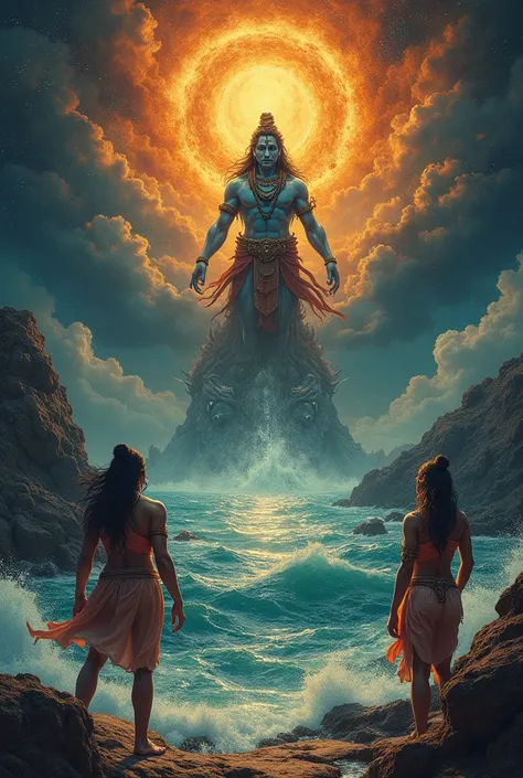  dharma ki ek prachin kahani mein , devta aur asur ne milkar amrit ko prapt karne ke liye samudra manthan kiya tha. Is samudra manthan se kai anmol vastu aur devtaon ki madad ke liye vastu nikli, lekin unme se ek thi kaala vish (vish jal), jo ki bahut hi z...