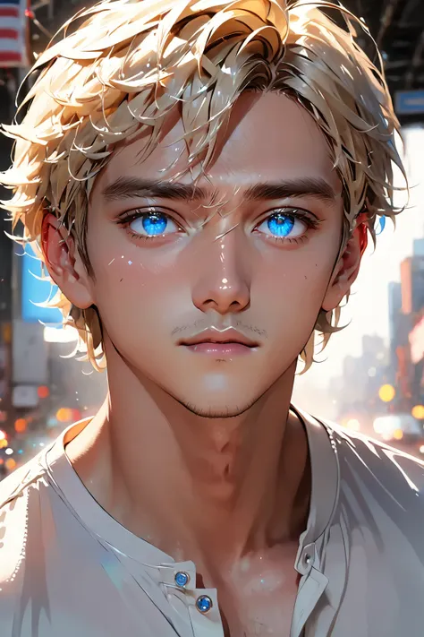 (best quality, masterpiece, detailed eyes,  high res,  detailed ), ( beautiful animation), male:1, semi_realistic, young man, 23...