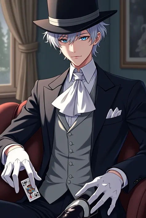 Jack is an anime character who is a tall, distinguished young man with a rather pretty face and a pale, yet warm complexion. He has short slightly curled two-toned colored hair with white on the right and black on the left and a pair of sky-blue eyes. Jack...