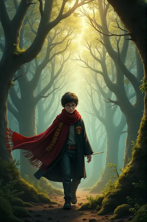 Harry potter in Forbidden forest 