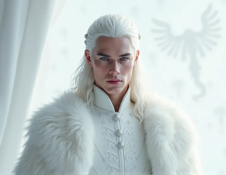 Create the look of Aegon Targaryen in white