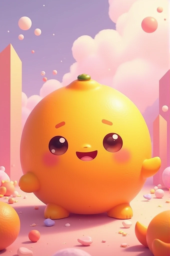 Tangerine kawaii 