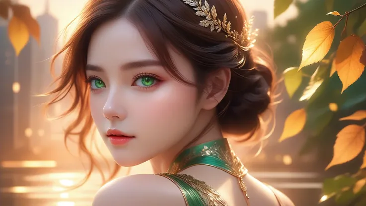 A Masterpiece In 32K Resolution, Supreme Quality, Super Detail, Official Art, Cinematic Lighting, Beautiful And Aesthetic, Ultra-Detailed Features, Very High-Resolution 32K Wallpaper. A Girl With Crystal-Textured Skin, A Cold Look, And Smooth Movement, Ado...