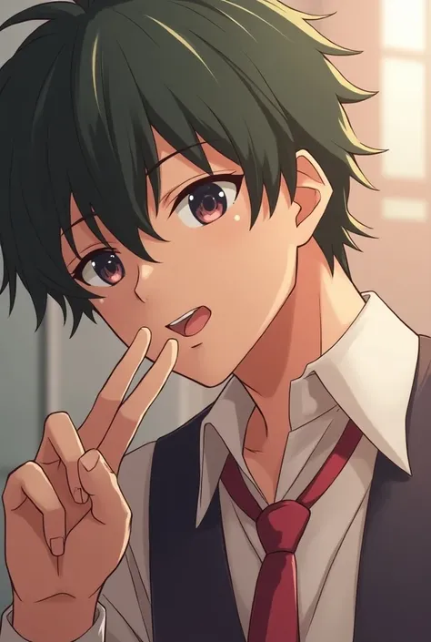 An anime boy sucking a dick, pene 