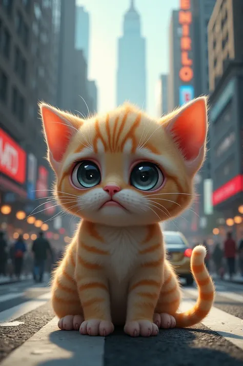 Create cry cat baby in New York 