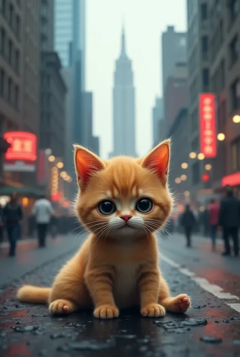 Create cry cat baby in New York 