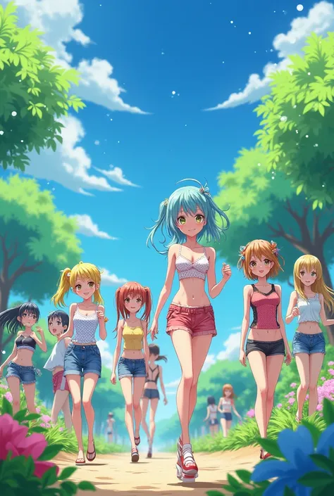 Make the skinny summer anime 