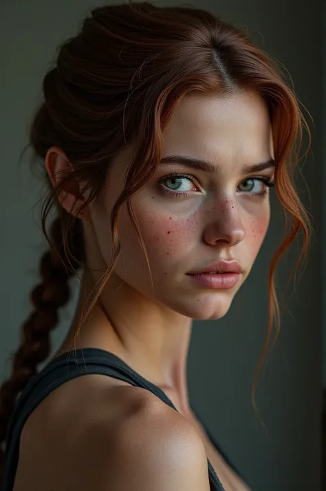 ((best quality)), ((masterpiece)), (detailed), perfect face Ellie the last of us sexy