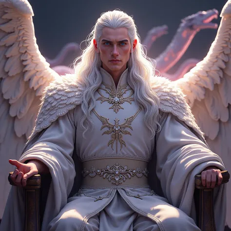 Create the look of Aegon Targaryen in white