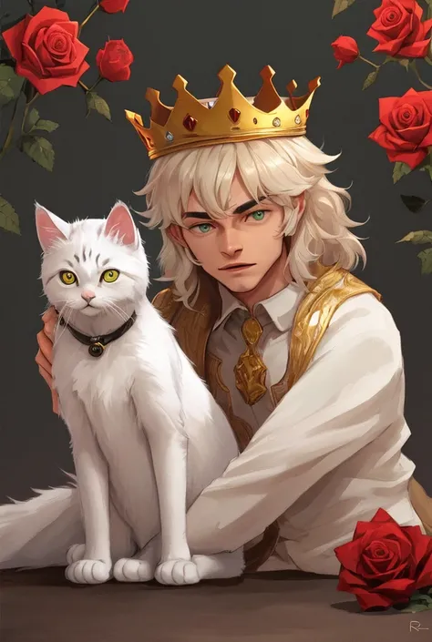  King of Cats,cute, Rose