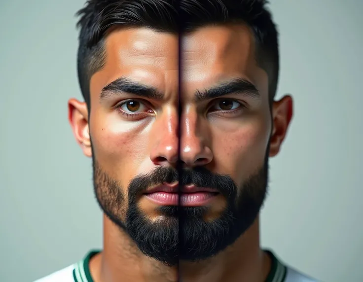 ronaldo and virat kohli mix photo