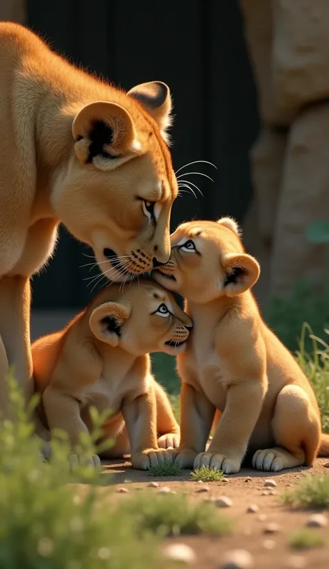 Between 4-6 months, the cubs begin eating solid food regularly, though they still nurse occasionally. Their mother begins to leave them alone more often as she hunts, and the cubs learn to hide and stay quiet in her absence.