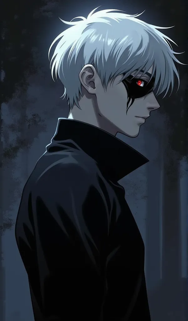 to create a detailed physical profile for ken kanee  *tokyo ghoul*,  i will structure a prompt that describes his appearance in ...