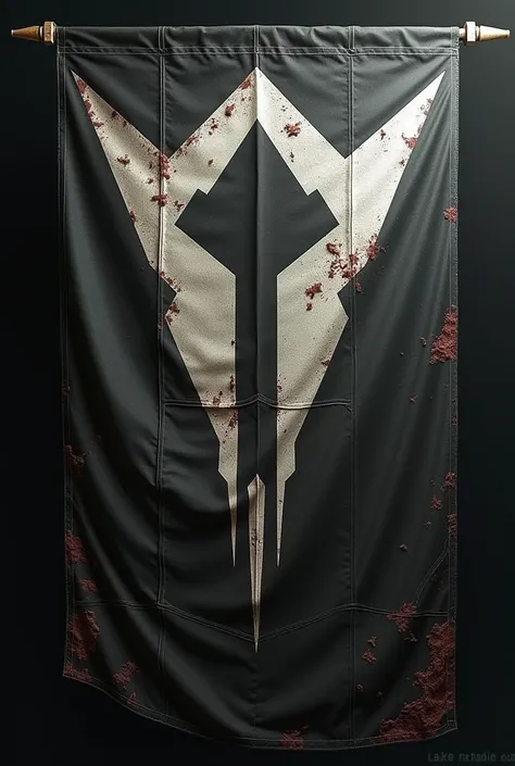 Make a diy harkonnen banner from The Dune movie with a size of 10x1