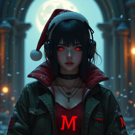           サイバーパンクDraculaガール      ,(1 female),mercenary、  Double teeth、       cyberpunk submachine gun     、  Bob Hair、     headset、    camouflage suit、
              UNIT LOGO              、      Letter MAYO Attack Gun               、Dracula,          bat ...