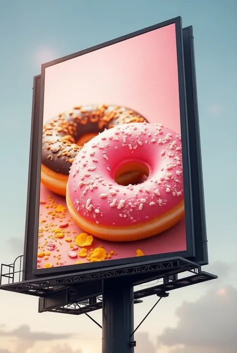 Create images for advertising on billboards for my my special donut venture 