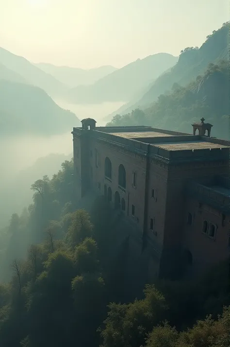 [Opening Scene] Visual: Wide aerial shot of Bhangarh Fort in the early morning mist.