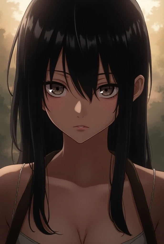 Beautiful and hot mikasa