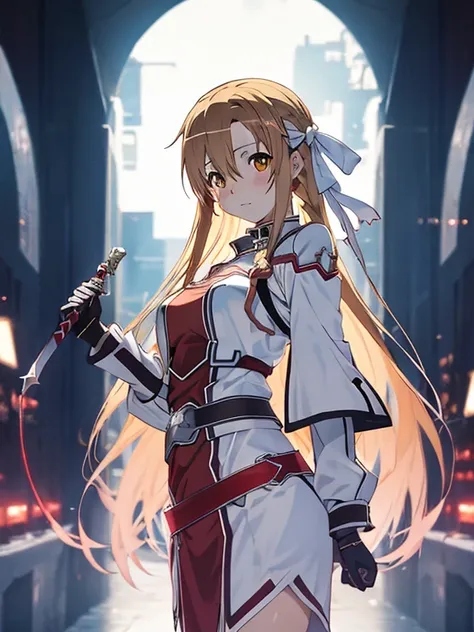 Portal to Another Dimension, ( Asuna Yuki_ Sword Art Online), UHD, retina, masterpiece, accurate, anatomically correct, textured skin, super detail, high details, high quality, best quality,  highres icon, 8k