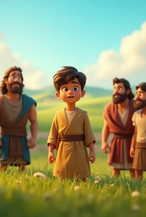 Joseph was Jacob&#39;s favorite son, What aroused jealousy among his brothers.3d animation, disney pixar