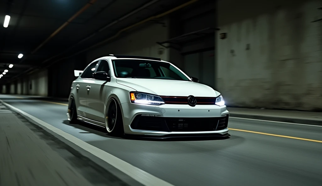 Jetta gli 2011 white lowered road underground