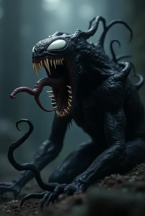 Venom is very hungry  boy 