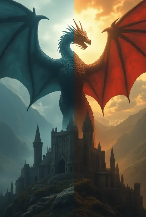 Imagine un crossover entre les anneaux de pouvoir et house of dragons