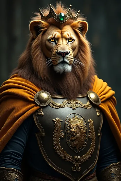 
1. The Royal Human Lion

Description :  A strong and royal personality, with a majestic appearance that reflects the prestige of lions and the wisdom of man .  The face is human with thick hair that looks like a lions mane, and sharp and golden eyes. .  H...