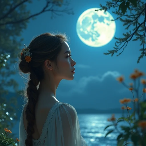 Beauty in the moonlight
