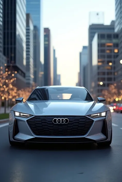 An Audi and Citroën hybrid vehicle. Realistic and detailed . 