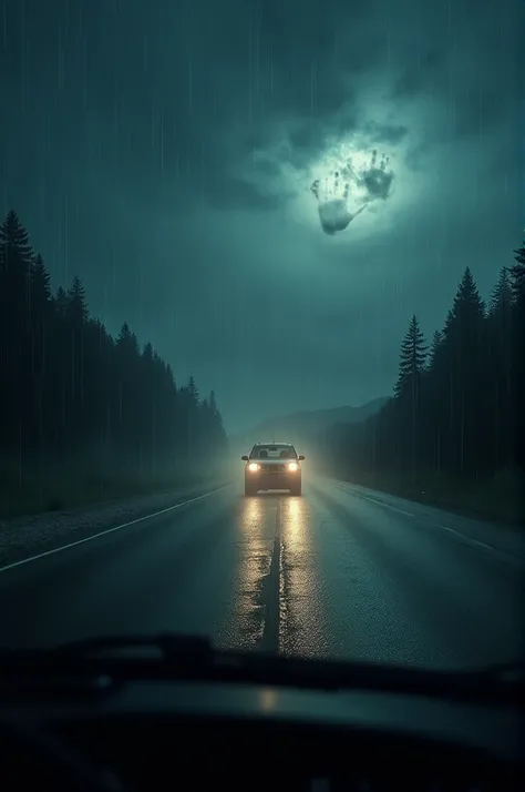 Late one stormy night, Sarah was driving home on a lonely stretch of highway, her headlights cutting through the sheets of rain. The road was slick, and the winds howled like whispers, making it feel as though she wasn’t alone. She hadn’t seen another car ...